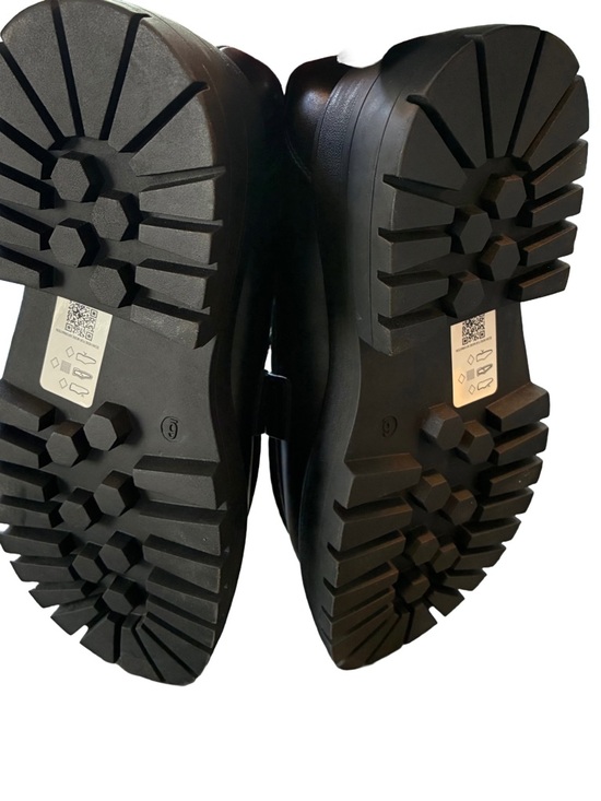 ASOS ALDO Cadaycia Chunky Platform Loafers Black Lug Sole Preppy Size 6 - Picture 5 of 7